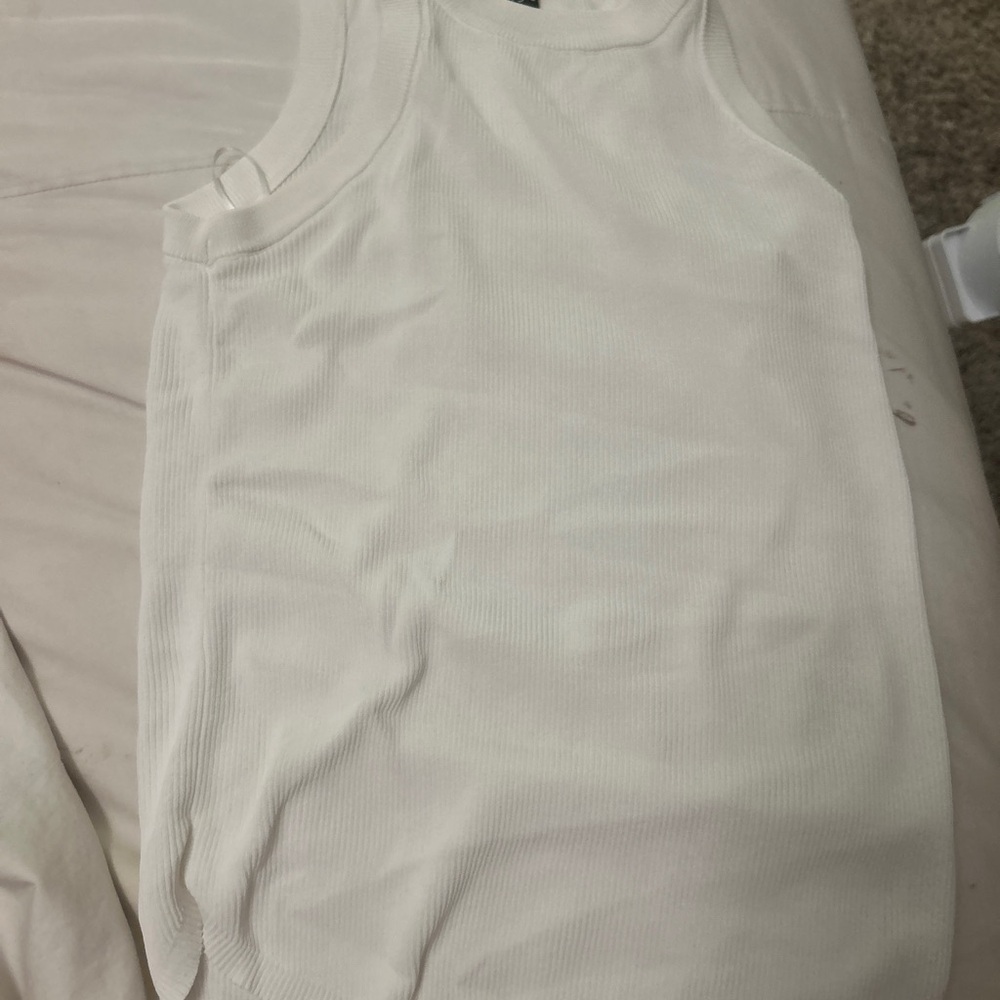 Women's White Tank Top